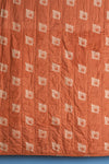 Terracotta Block Print Cotton Quilt