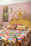 Suzani Cotton Vintage Bedspread