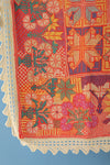 Vintage Kantha Cotton Bedspread - 03