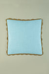 Sky Block Colour Cotton Cushion Cover