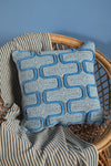 Hudson Embroidered & Tufted Cushion Cover