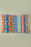 Patchwork Stripe Velvet Cushion Cover