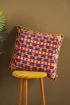 Jagger Geometric Velvet Cushion Cover