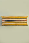 Clay Stripe Block Print Cushion Cover