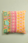 vintage kantha cushion