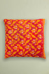 vintage kantha cushion