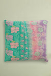 vintage kantha cushion