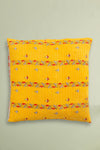 vintage kantha cushion