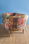 Embroidered Kantha Panelled Cocktail Sofa - 03