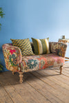 Embroidered Kantha Panelled Cocktail Sofa - 04