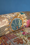 Embroidered Kantha Panelled Cocktail Sofa - 04