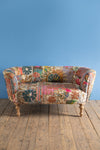 Embroidered Kantha Panelled Cocktail Sofa - 05