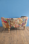 Embroidered Kantha Panelled Cocktail Sofa - 05