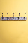 Antique Style Five Hook Rack - 132