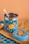 Blue Kashmiri Spice Tin