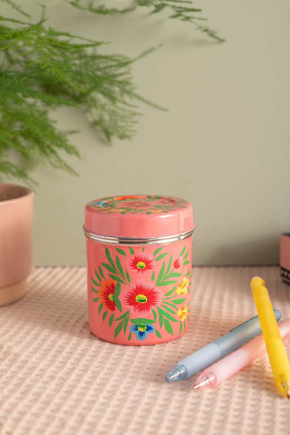 Pink Kashmiri Spice Tin