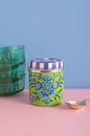 Blue Flower Meadow Spice Tin