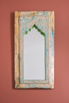 Vintage Wooden Mirror - 1005