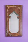 Vintage Wooden Mirror - 1009