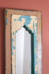 Vintage Wooden Mirror - 1011