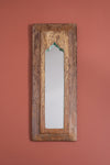 Vintage Wooden Mirror - 1019