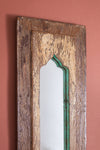 Vintage Wooden Mirror - 1019