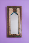 Vintage Wooden Mirror - 1023