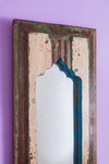 Vintage Wooden Mirror - 1023