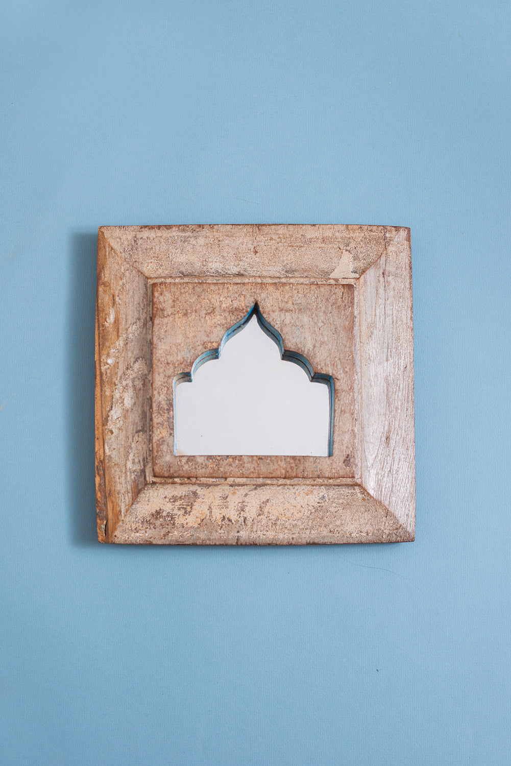 Vintage Wooden Mirror - 974