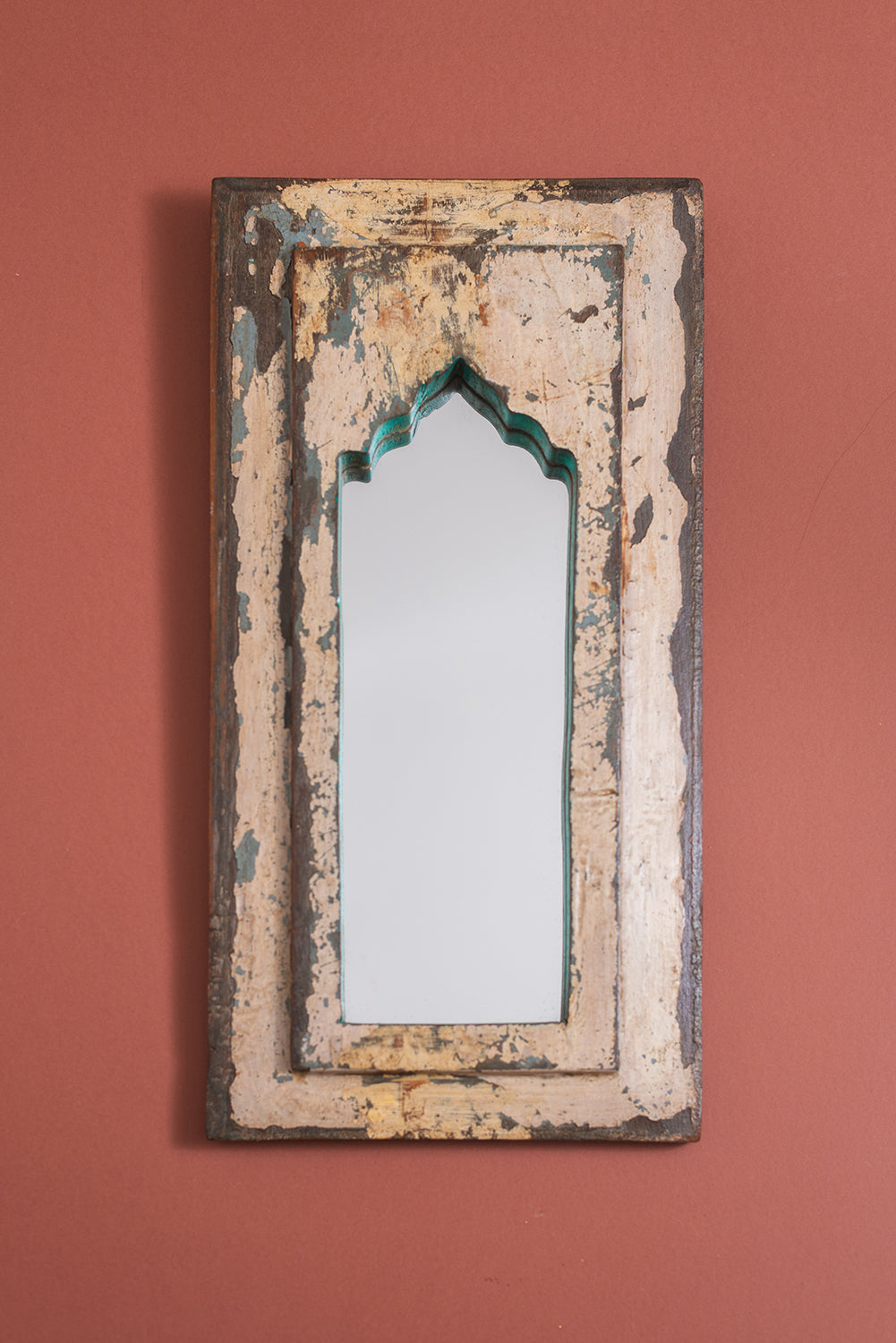 Vintage Wooden Mirror - 995