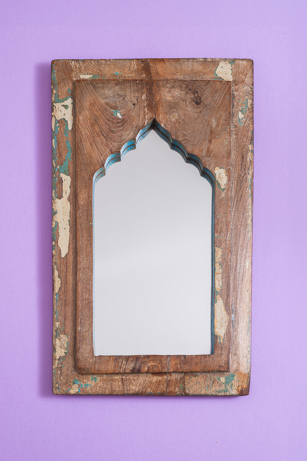 Vintage Wooden Mirror - 996