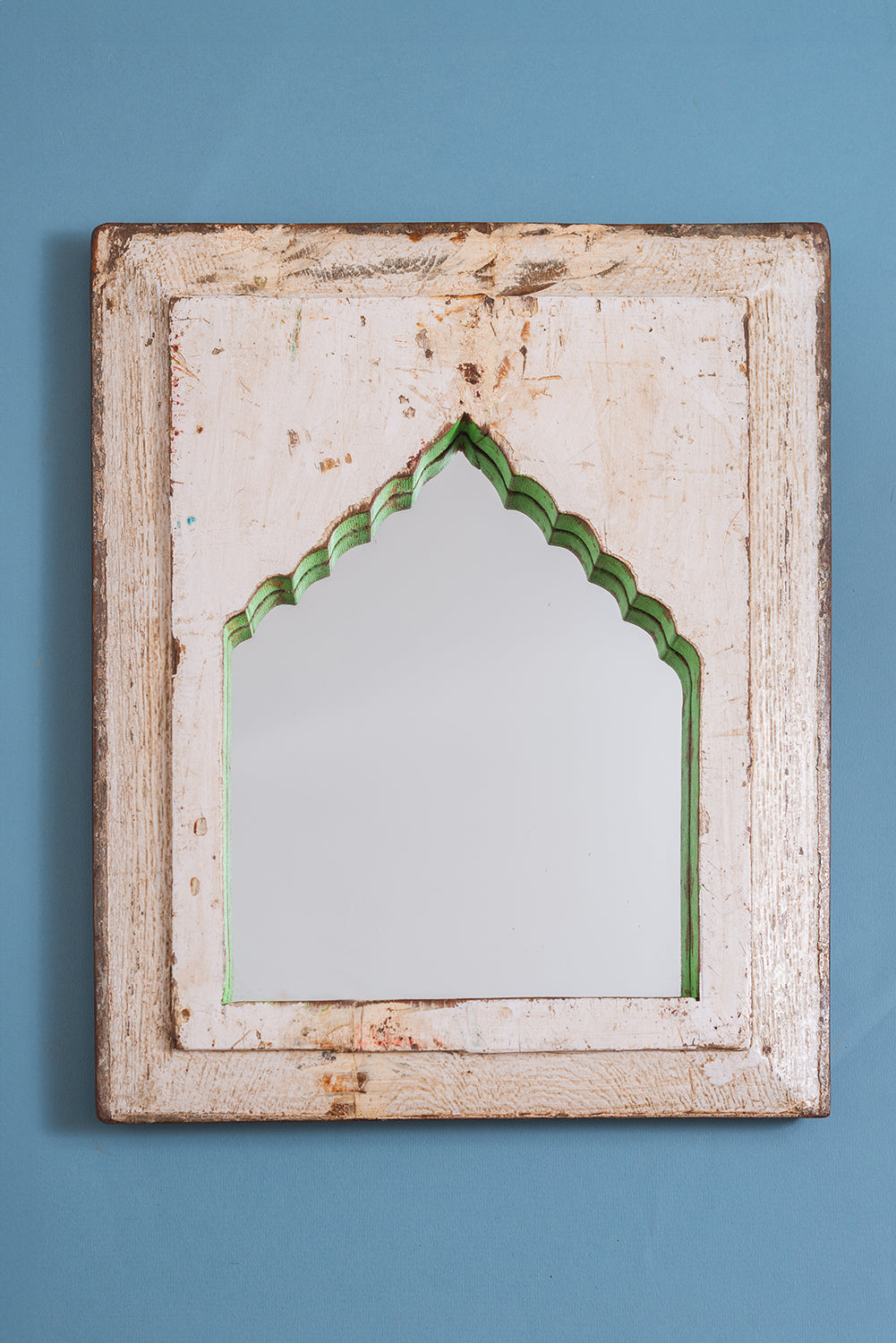 Vintage Wooden Mirror - 997