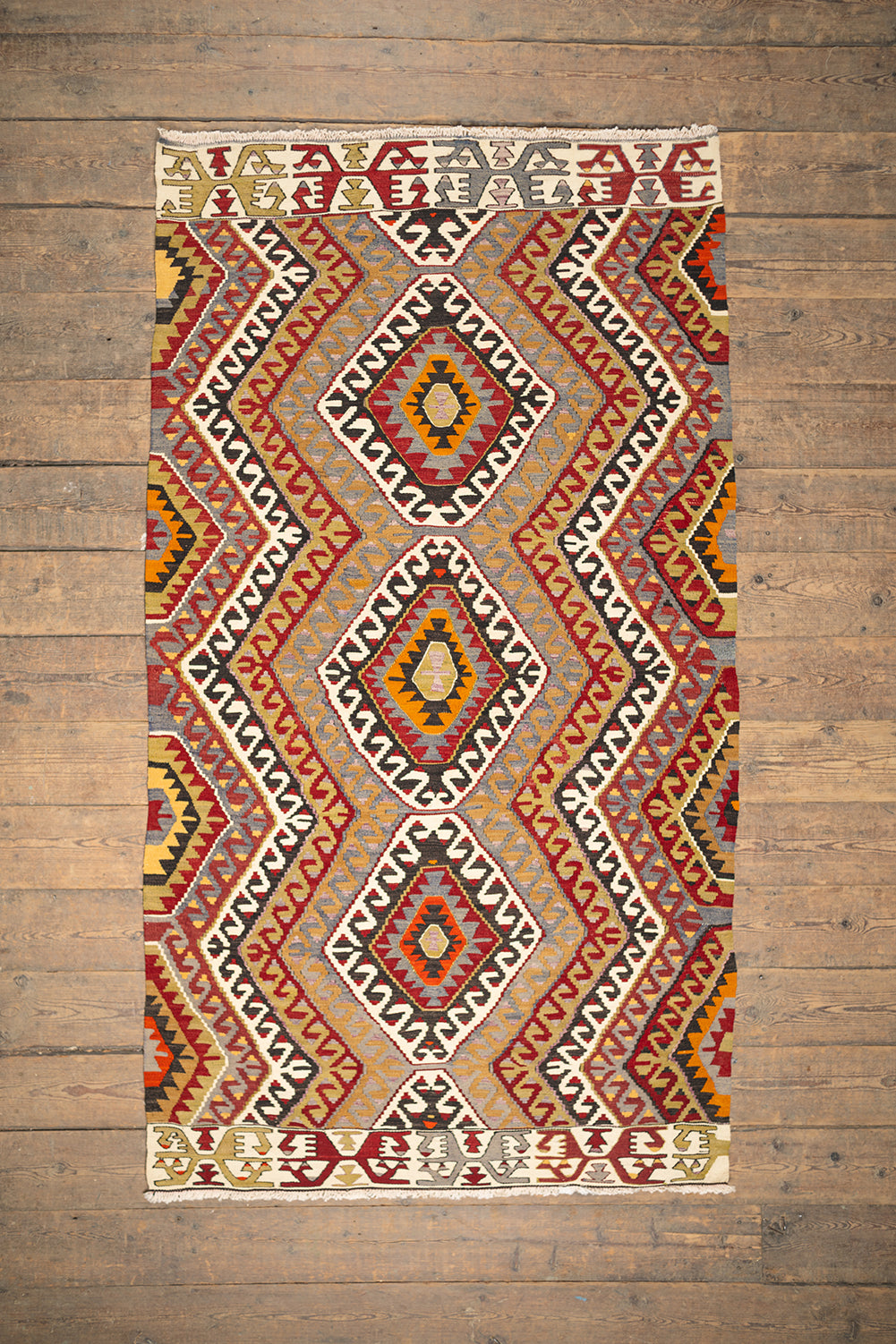 Korkuteli Vintage Turkish Rug