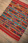 Small Balikesir Vintage Turkish Rug