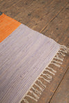 Earth Tones Striped Recycled Runner Rug