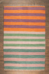 Stripe Trio Large Recycled Rug