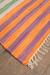 Stripe Trio Recycled Runner Rug