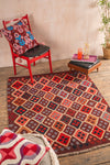 Vintage Afghan Kilim Rug - 08