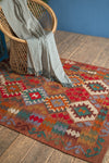 Vintage Afghan Kilim Rug - 10