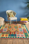 Vintage Afghan Kilim Rug - 11