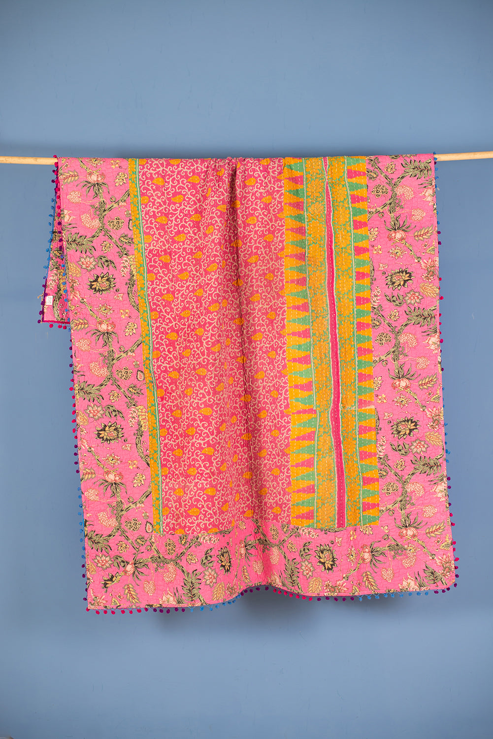 Fusion Kantha Quilt - 111