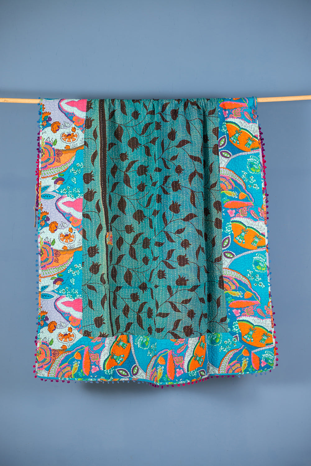 Fusion Kantha Quilt - 160