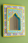 Hand Painted Vintage Arch Mirror (Re-worked) - 92