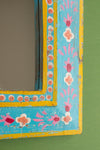 Hand Painted Vintage Arch Mirror (Re-worked) - 96