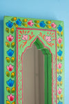 Hand Painted Vintage Arch Mirror (Re-worked) - 99