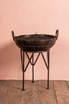 Vintage Fire Bowl With Rack - 01