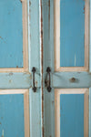 Blue Tones Vintage Wooden Cupboard