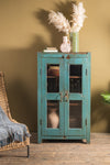 Duck Egg Blue Vintage Cabinet <p>W:72cm D:48cm H:126cm </p>