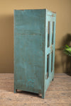 Duck Egg Blue Vintage Cabinet <p>W:72cm D:48cm H:126cm </p>