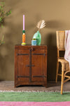 Vintage Wooden Side Cupboard - 02